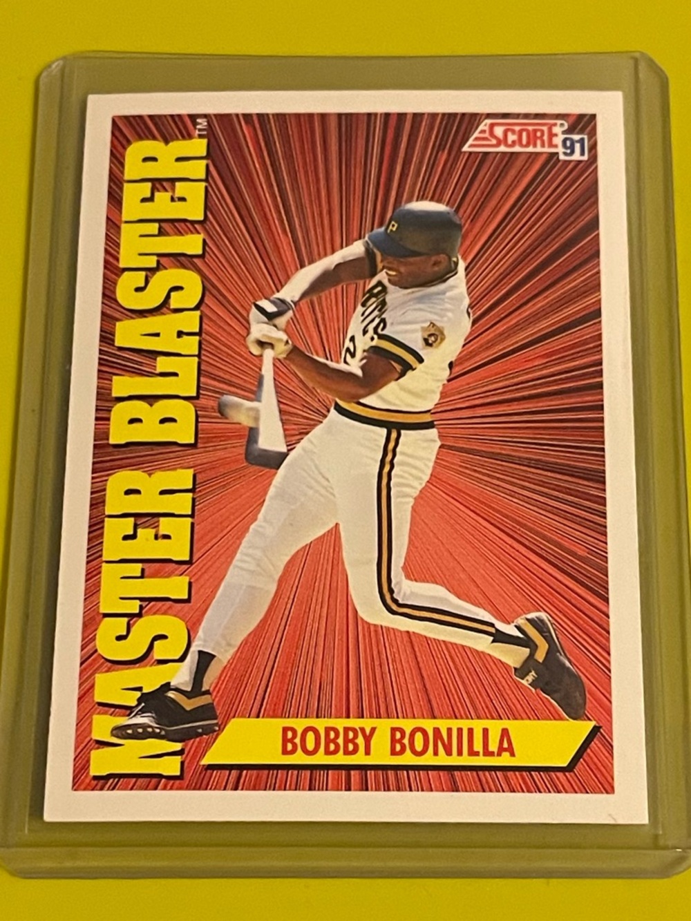 Bobby Bonilla #402 [Master Blaster] 1991 Score Baseball Trading Card